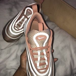 nike air max 97 metallic rose gold